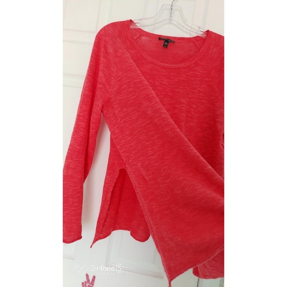 Eileen Fisher Organic cotton organic linen Small pink sweater - Picture 9 of 10